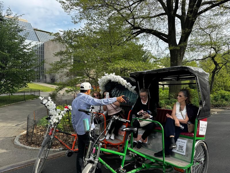 History, Nature and Movie Locations Central Park Pedicab Tour in NYC - A practical way to cover more ground