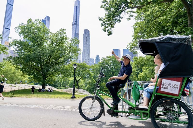 History, Nature and Movie Locations Central Park Pedicab Tour in NYC - Gapstow Bridge: a quick first look