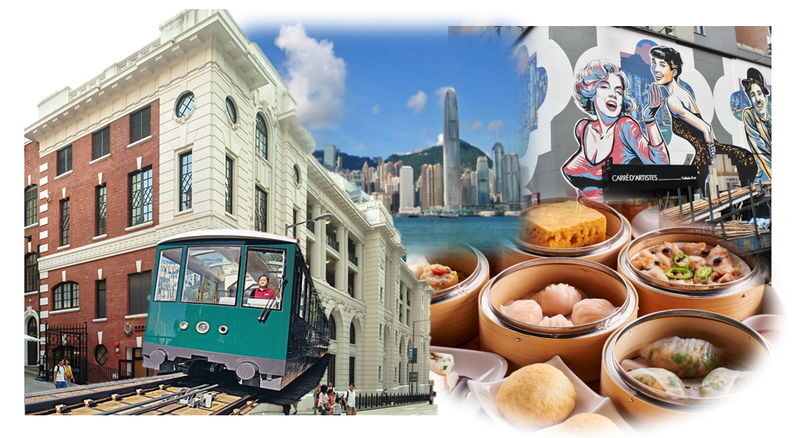 HK In-depth Tour | Round-trip Peak Tram Ride + Tim Ho Wan DimSum - From the Peak Tram to Old Central