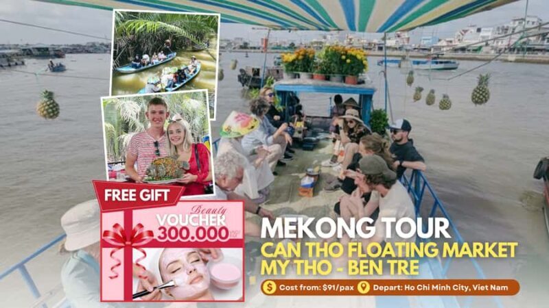 Ho Chi Minh : 1 Day Cai Rang Floating Market & MyTho-Ben Tre - Practical Insights