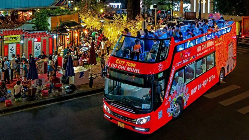 Ho Chi Minh City Night Tour: Hop-On Hop-Off Bus & Saigon River Dinner Cruise - A night out, not a full city tour