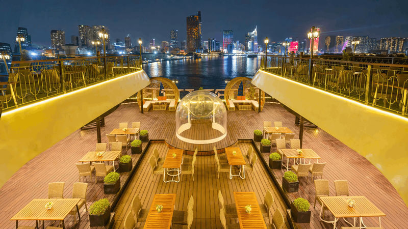 Ho Chi Minh City Night Tour: Water Puppet Show & Dinner on Saigon River Cruise - Dinner and views on the Saigon River