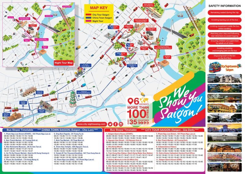 Ho Chi Minh City Sightseeing Double-Decker Bus Ticket by City Sightseeing - Choose the pass that fits your plans