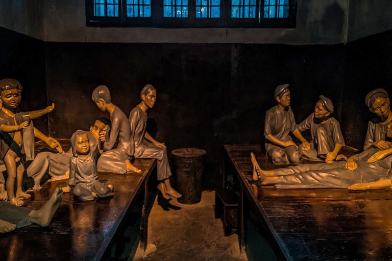 Hoa Lo Prison Ticket in Hanoi - Cellblocks and isolation rooms put confinement in focus