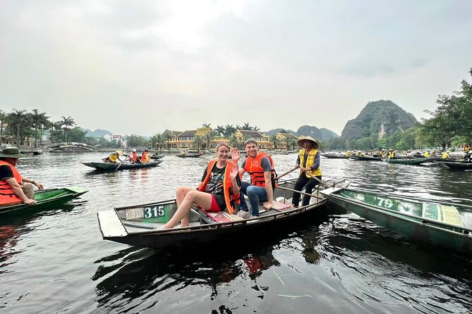 Hoa Lu Tam Coc Mua Cave Full Day Tour From Hanoi via Boat & Bike - The Sum Up