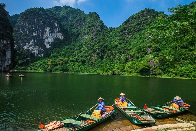 Hoa Lu, Tam Coc, Mua Cave Via Bike & Boat - Top Rated Tours 1 Day - Pickup and Transportation