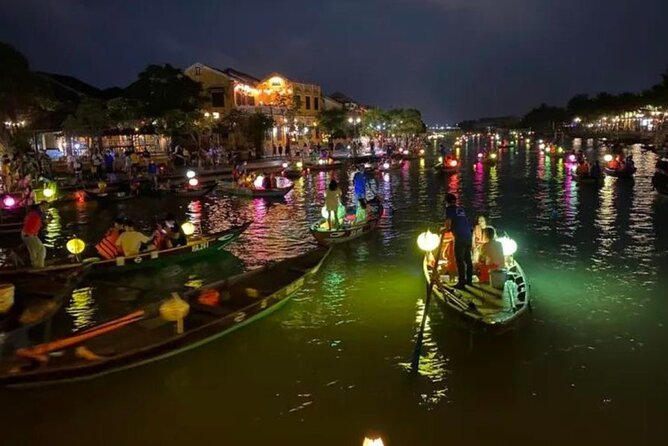 Hoai River Boat Trip by Night With Release Lantern - Good To Know