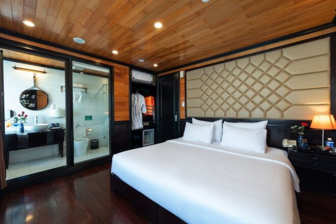 Hoan Kiem: 3-Day Lan Ha Bay Cruise With Private Balcony Room - Day 2: Tai Chi, Lan Ha Bay Exploration, and Viet Hai Village Visit
