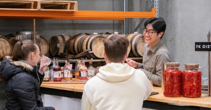 Hobart Distillery Tour With Spirits Tastings - Spirits Tasting Experience Details
