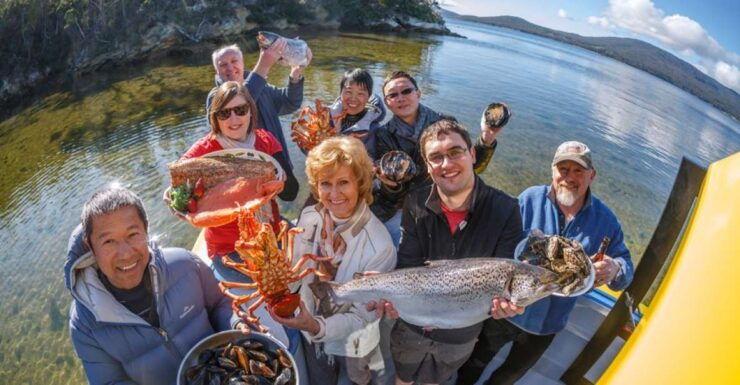 Hobart: Full-Day Tasmania Gourmet Seafood Cruise - Seafood Delights on the Menu