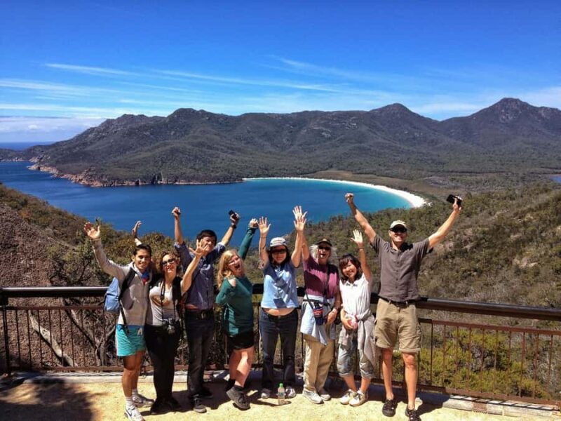 Hobart: Wineglass Bay & Freycinet National Park Active Tour - First Impressions at Freycinet National Park