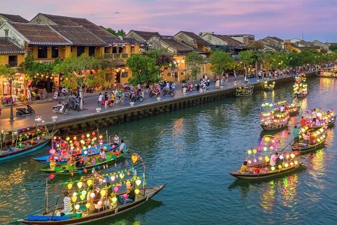 Hoi An Ancient Town Tour Market, Culture and Lantern Release - The Lantern Release and Boat Ride