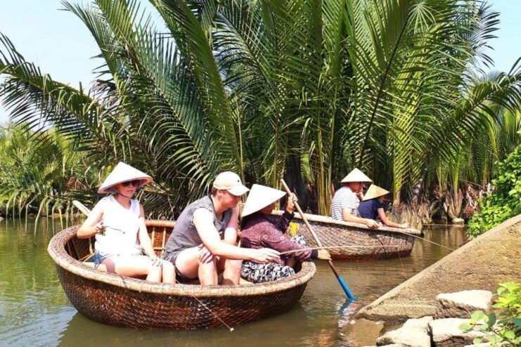 Hoi An: Bamboo Basket Boat Riding in Bay Mau Coconut Forest - Specific Activity Title
