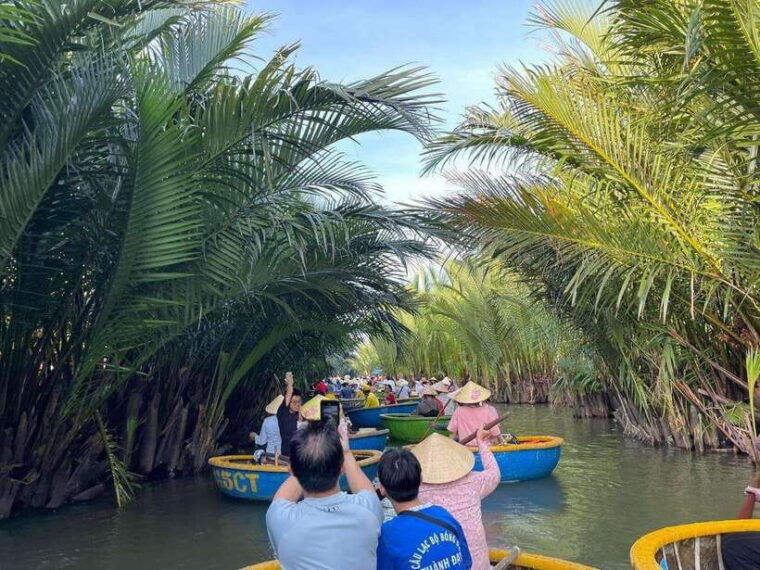 Hoi An: Bamboo Basket Boat Tour With Traditional Meal - Getting There