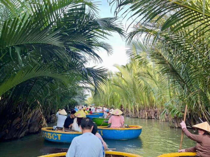Hoi An: Bamboo Basket Boat Tour With Traditional Meal - Booking and Availability