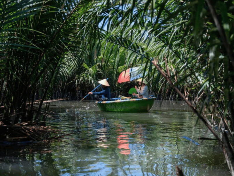 Hoi An: Bamboo Boat Ride & Herbal Foot Soak Package - Bamboo Boat Ride: An Authentic Experience