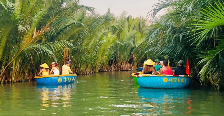 Hoi An Basket Boat in Water Coconut Forest W Transportation - Good To Know