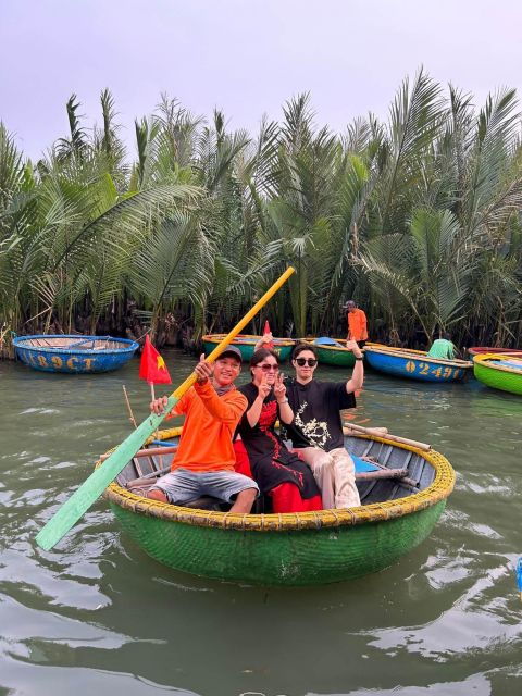 Hoi An Basket Boat Ride Includes Two-way Transfers - Experience the Ecological Coconut Village