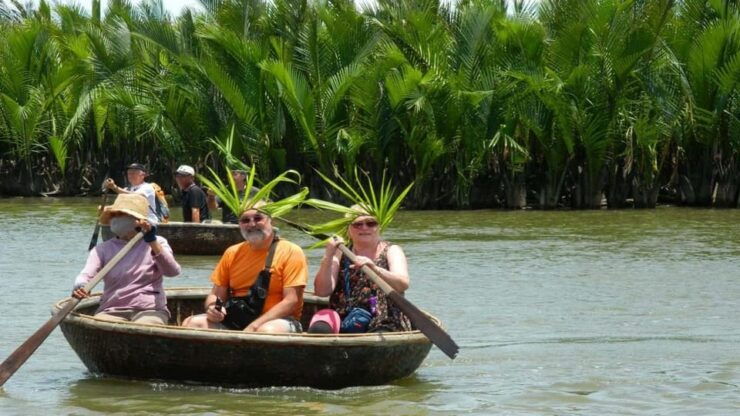 Hoi An : Cam Thanh Basket Boat Riding W Two-way Transfers - Good To Know