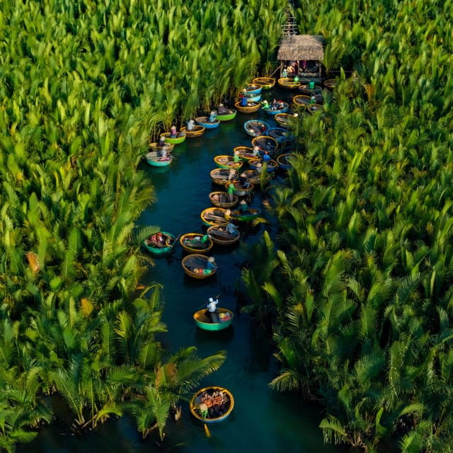 HOI AN: COCONUT JUNGLE - RELEASE FLOWER LANTERN - CITY TOUR - Good To Know
