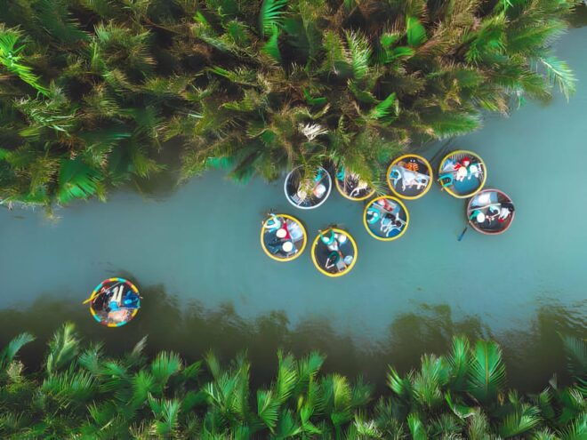 Hoi An: CUA DAI Fishing Village, Coconut Forest Basket Boat. - Unique Highlights
