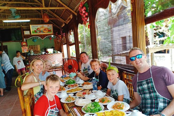 Hoi An Eco Cooking Tour ( Market, Boat Ride, Basket Boat, Cooking Lesson, Lunch) - Basket Boat Experience