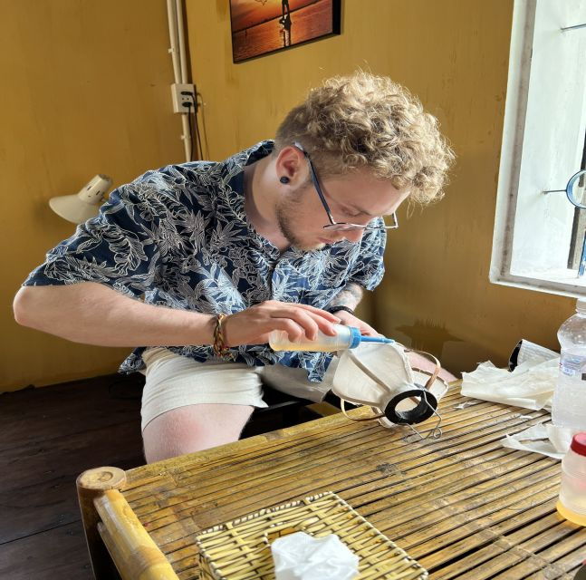Hoi An: Foldable Lantern Making Class With Acrylic Painting - Crafting Materials and Techniques
