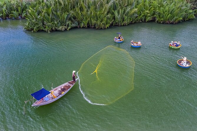 Hoi An Full Lantern Making Class , Basket Boat , Crab Fishing And Food - Basket Boat Ride Experience