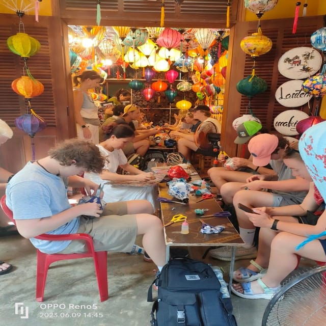 Hoi An: Lantern Making, Basket Boat, and Cooking Class - Bamboo Basket Boat Adventure