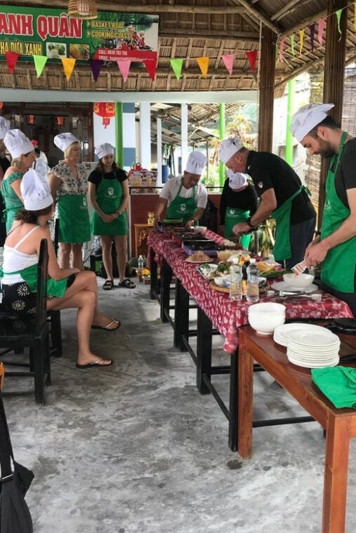 Hoi An :Lantern Making - Cooking Class -Coconut Basket Boat - Lantern Making Experience
