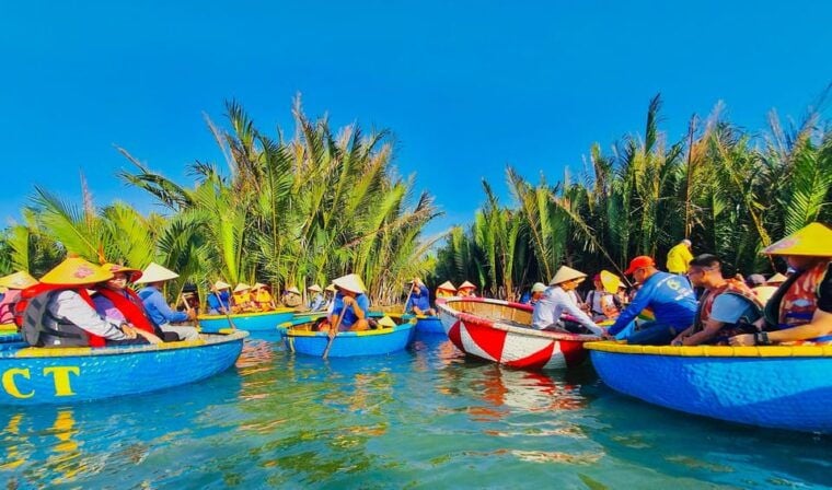 Hoi An :Lantern Making - Cooking Class -Coconut Basket Boat - Coconut Basket Boat Adventure