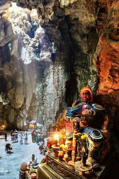 HOI AN: Marble & Monkey Mountain, Am Phu Cave Sun Set Tour - Itinerary Details