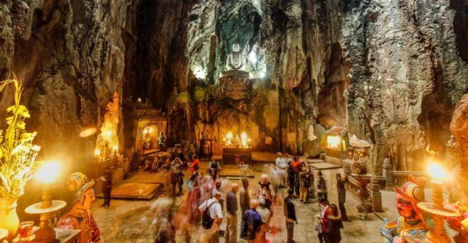 HOI AN: Marble & Monkey Mountain, Am Phu Cave Sun Set Tour - Tour Highlights