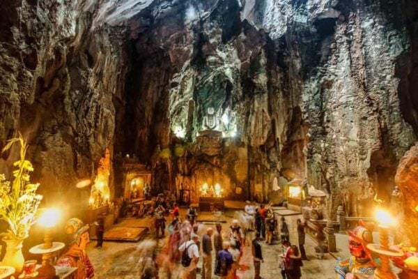 Hoi An: Marble & Monkey Mountains and Am Phu Cave Tour - Frequently Asked Questions