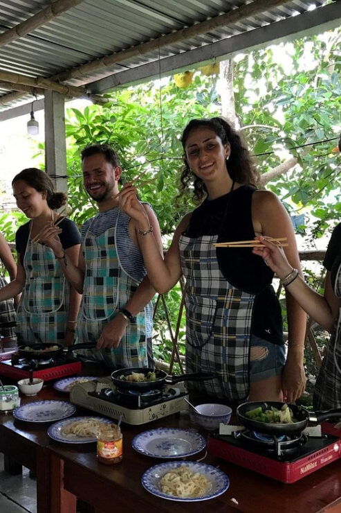 Hoi An: My Son Sanctuary and Cooking Class With Basket Boat - Itinerary and Activities