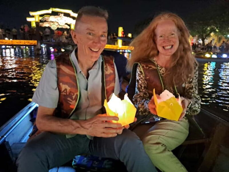 Hoi An Street Food, night market and lantern boat ride - Exploring the Charm of Hoi An: A Night of Food, Markets, and Lanterns