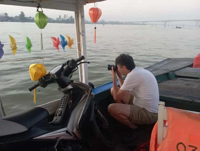 Hoi an Sunrise and Fish Market, Taking Photos - Local Life at Sunrise