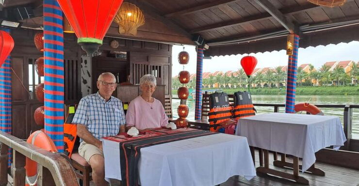 Hoi An: Sunset Dinner Cruise With Hotel Pickup - Booking Process