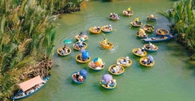 Hoi An: Water Coconut Jungle Eco Tour With Hotel Transfer - Bamboo Basket Boats