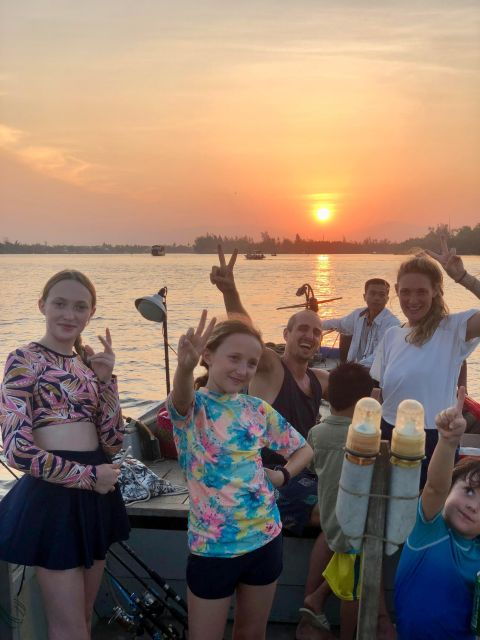 HoiAn Fishing BBQ Sunset Boat & Bamboo Basket Boat Adventure - Good To Know