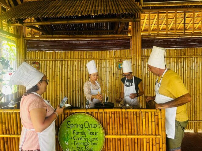 HOIAN: LANTERN MAKING–FARMER AT TRA QUE SMALL GROUP - Lantern Making Workshop