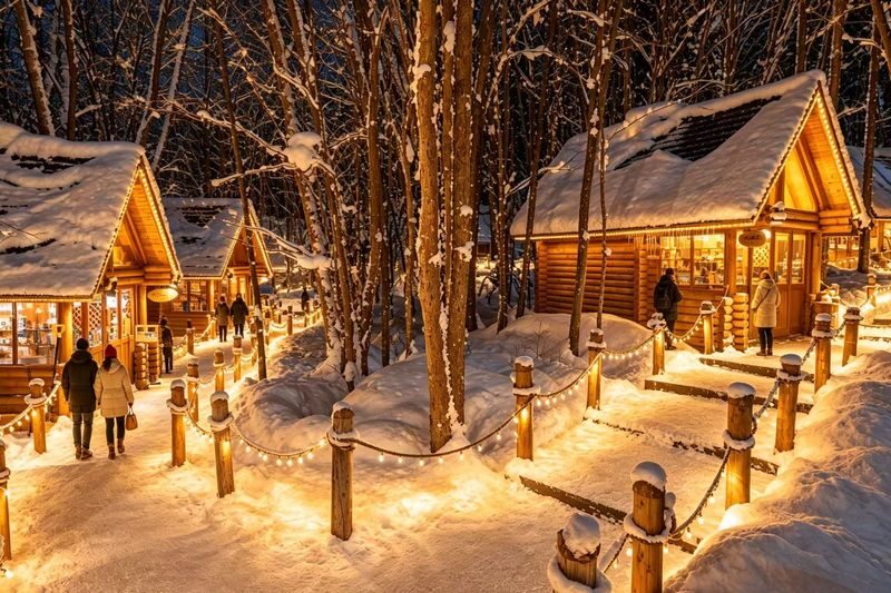 Hokkaido 1-Day Highlights Tour: Asahiyama Zoo, Biei Blue Pond, Ningle Terrace (Departing from Sapporo - optional winter snowmobiling - multiple routes available) - Winter’s penguin walk, snow scenes, and Ningle Terrace