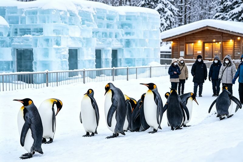 Hokkaido 1-Day Highlights Tour: Asahiyama Zoo, Biei Blue Pond, Ningle Terrace (Departing from Sapporo - optional winter snowmobiling - multiple routes available) - The coach ride is the real convenience, and the main compromise