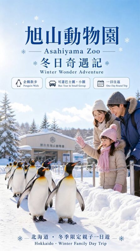 Hokkaido Asahiyama Zoo & Biei One Day Tour | Chinese/English Bilingual Tour Guide + Optional Small Group + Optional Hotel Pick-up - Is this Sapporo day trip worth booking?