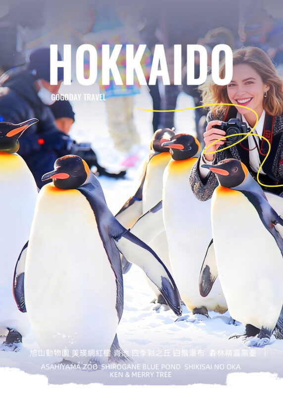 Hokkaido Asahiyama Zoo Four Seasons Story: Blue Pond, Shirasu Waterfall, Shikisai no Oka, Forest Elf Terrace One-Day Tour - One long day from Sapporo