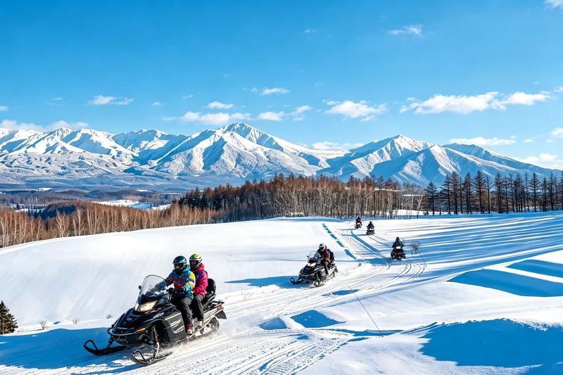 Hokkaido Fun Check-in & Furano Flower Fields Dual Route Options | Optional Snowmobile Experience | Departs from Sapporo (Mandarin and English Service) - Blue Pond and Shirahige Falls: the day’s natural highlights