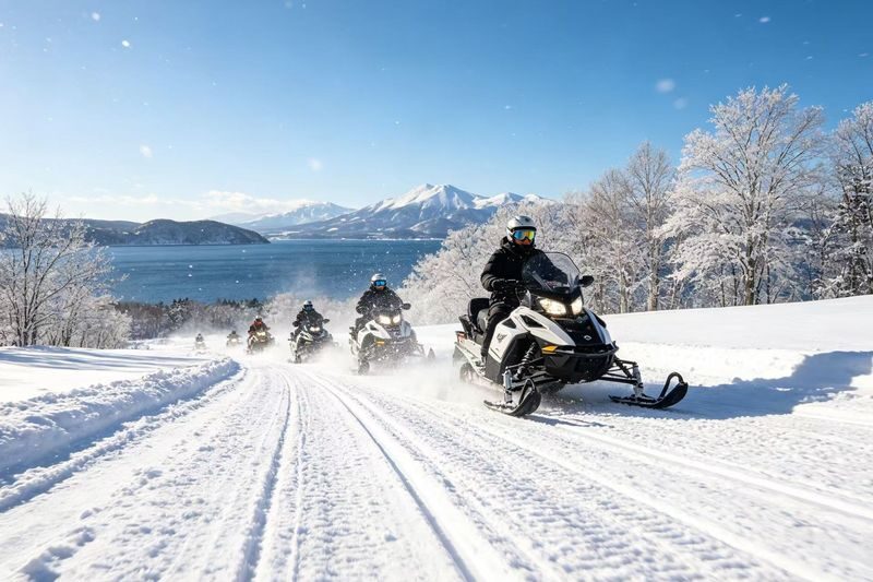 Hokkaido Noboribetsu Must-Visit One-Day Tour | Lake Toya Observation Deck & Lake Toya Onsen Pier & Lake Hill Farm & Showa Shinzan Bear Ranch & Noboribetsu Hell Valley One-Day Tour (Departing from Sapporo) - Lake Toya’s wide view from the observation deck