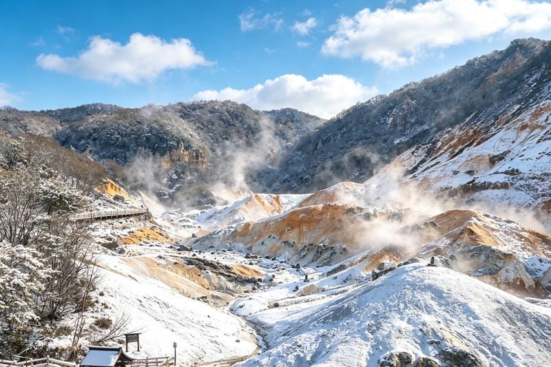 Hokkaido Noboribetsu Must-Visit One-Day Tour | Lake Toya Observation Deck & Lake Toya Onsen Pier & Lake Hill Farm & Showa Shinzan Bear Ranch & Noboribetsu Hell Valley One-Day Tour (Departing from Sapporo) - Showa Shinzan and the optional bear ranch