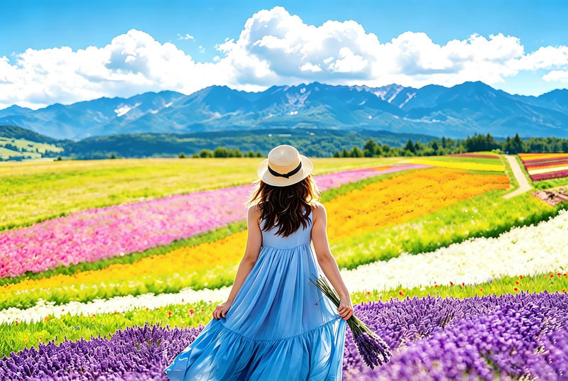 Hokkaido One-Day Tour | Shikisai no Oka & Farm Tomita & Asahiyama Zoo & Ningle Terrace | Depart from Sapporo - A Sapporo departure for far-flung sights