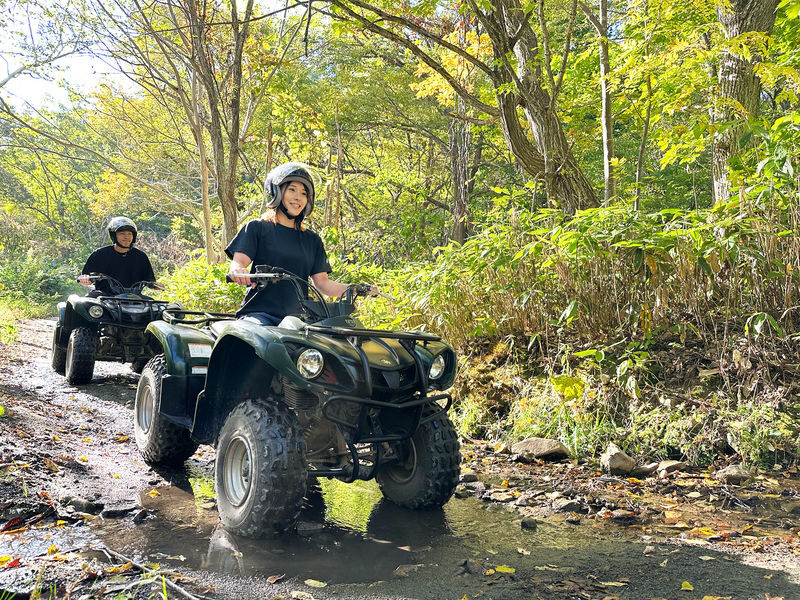 Hokkaido Sapporo: ATV Mountain Quad Bike Adventure Experience (includes free pick-up and drop-off, English and Japanese service) - Trading Sapporo streets for a forest track